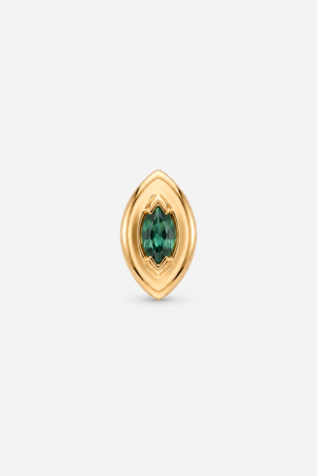 Reine Green Sapphire Stud