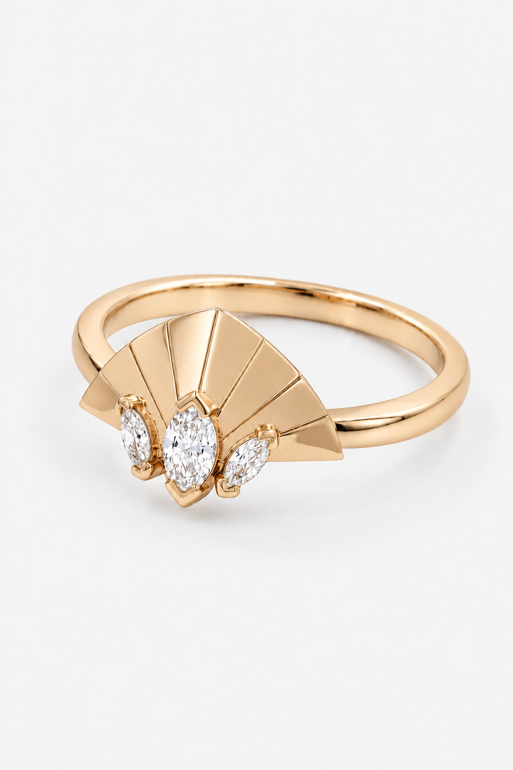 Bague Baby Plume d'Or