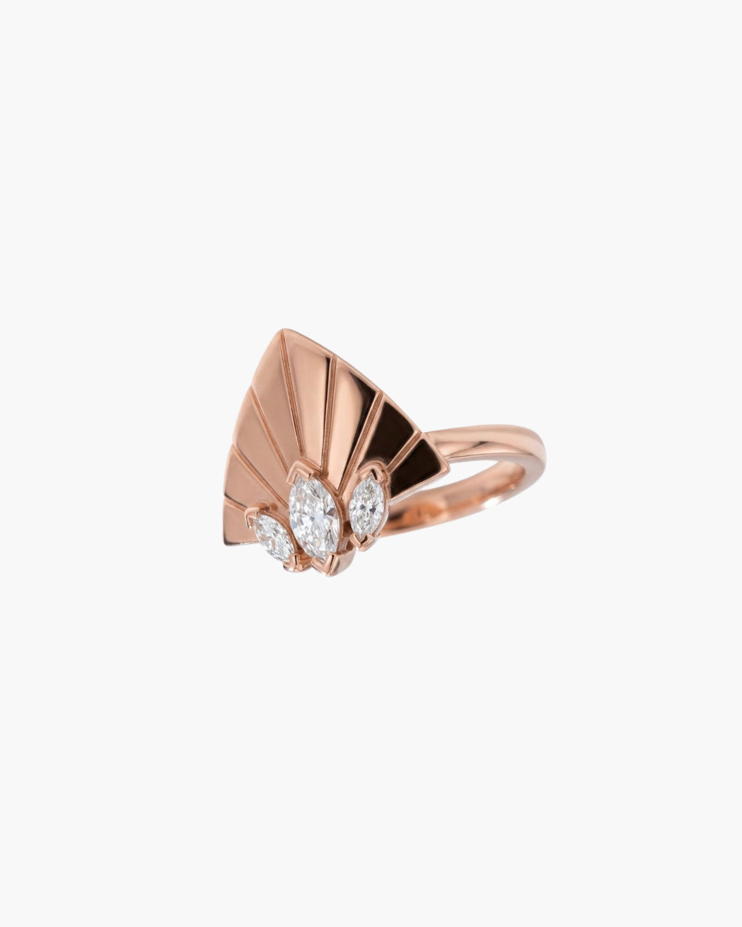 Bague Plume d'or