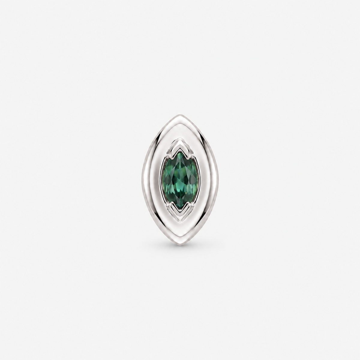 Puce Reine Saphir Vert