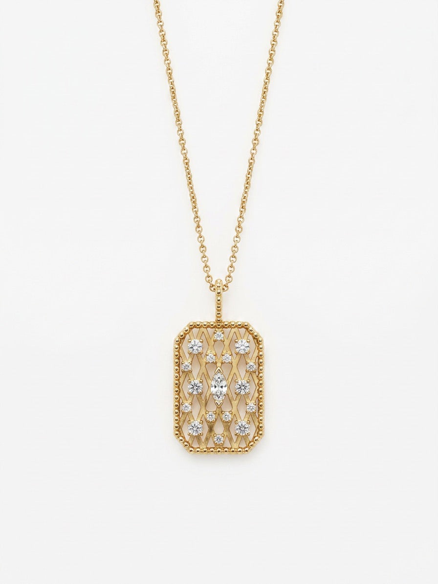 Pendentif Paris La Nuit Petit Modèle