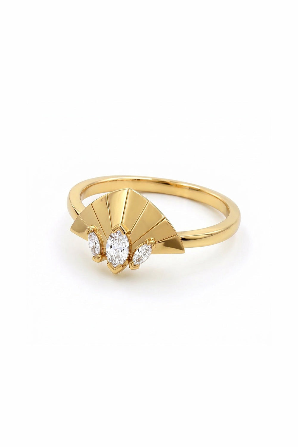 Bague Baby Plume d'Or