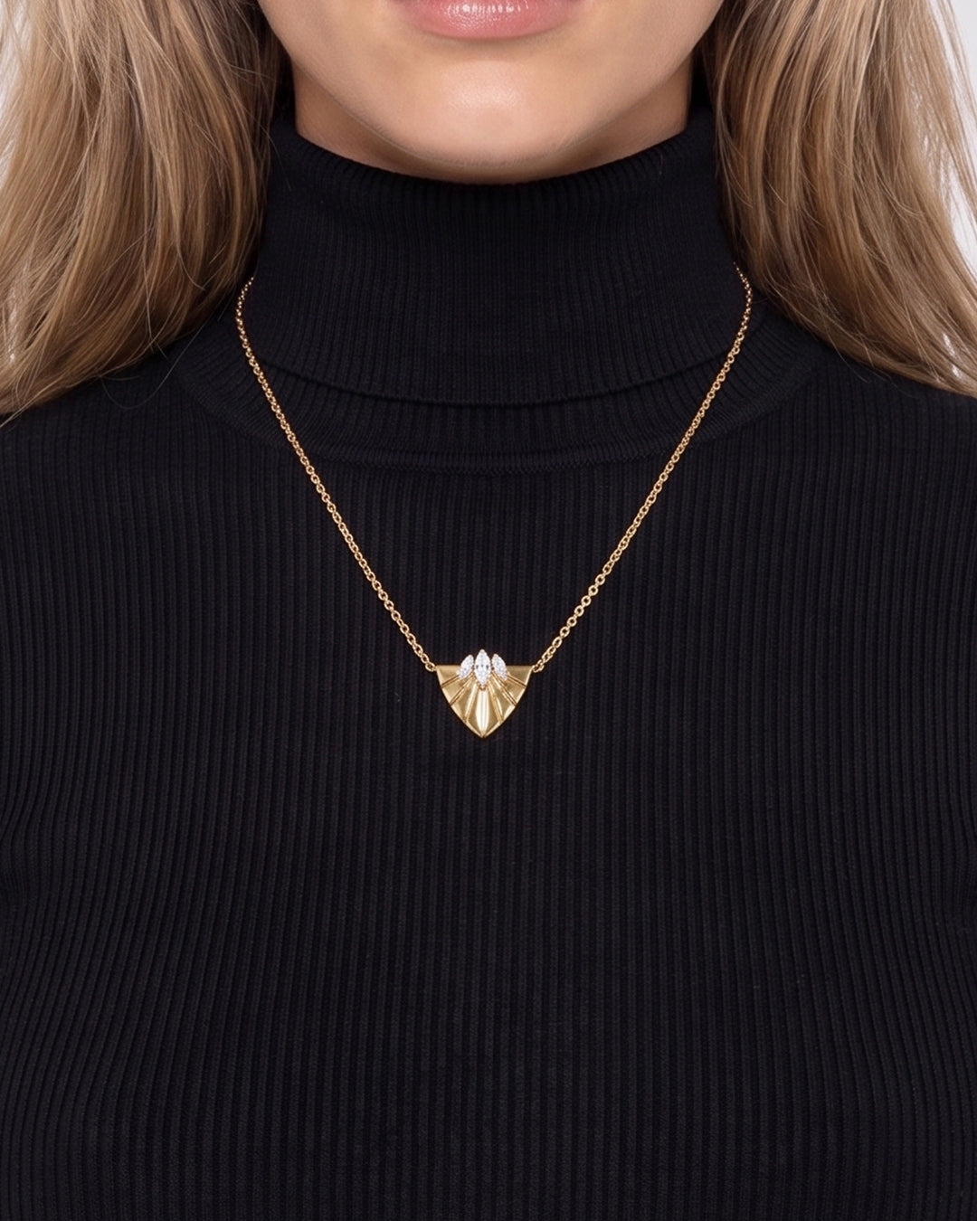 Collier Plume d'Or