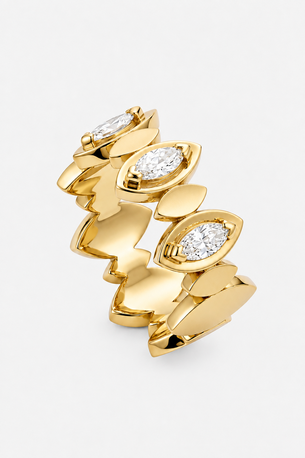 Bague Porte Joie 3 Marquises
