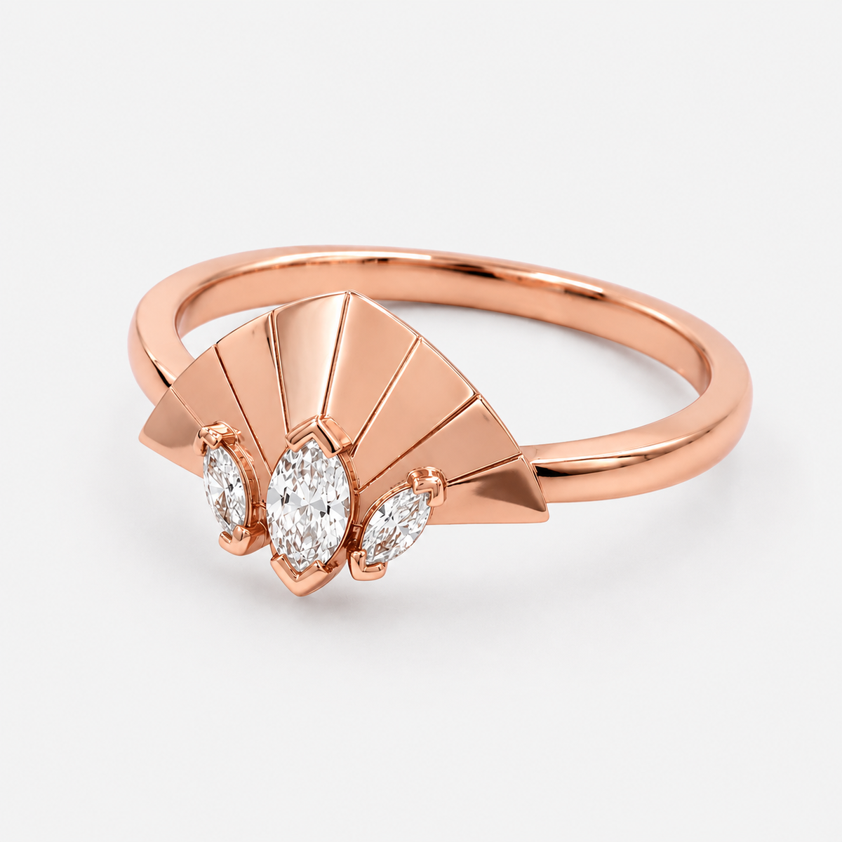 Bague Baby Plume d'Or