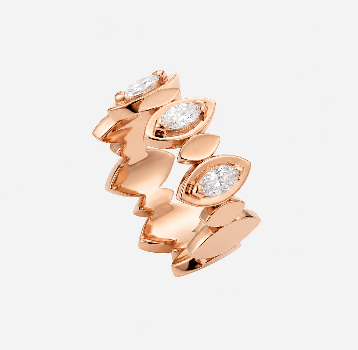 Bague Porte Joie 3 Marquises