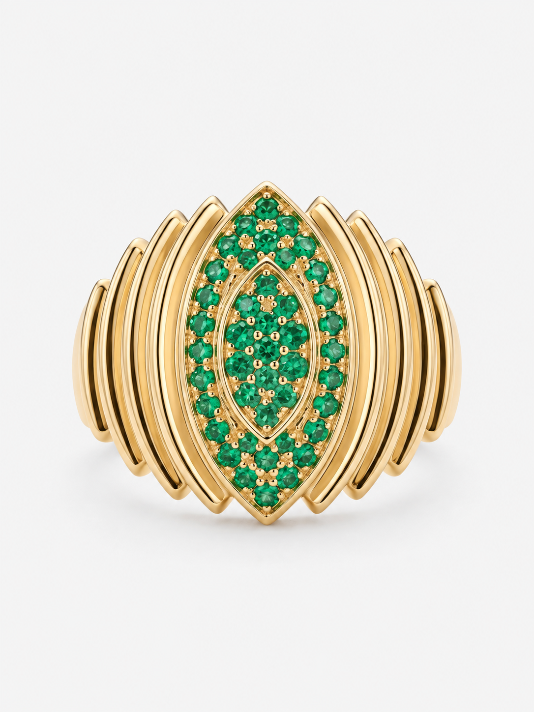Chevalière Tsavorite