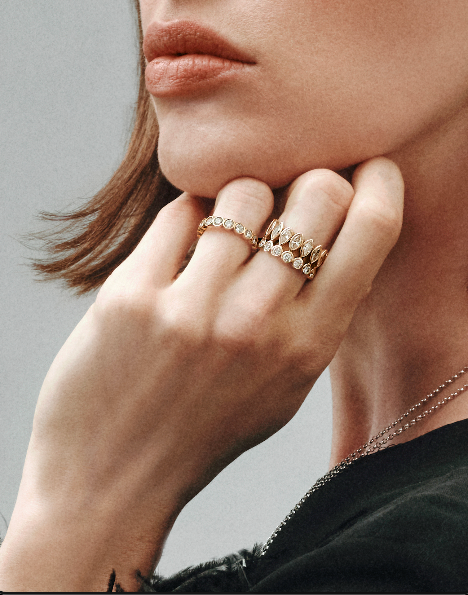 Alliance Reine Couronne de Diamants