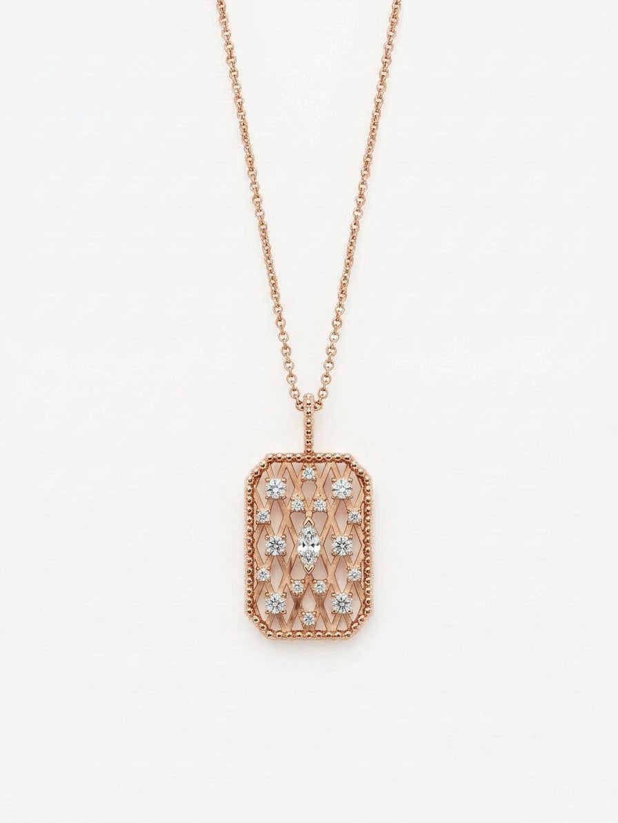 Pendentif Paris La Nuit Petit Modèle