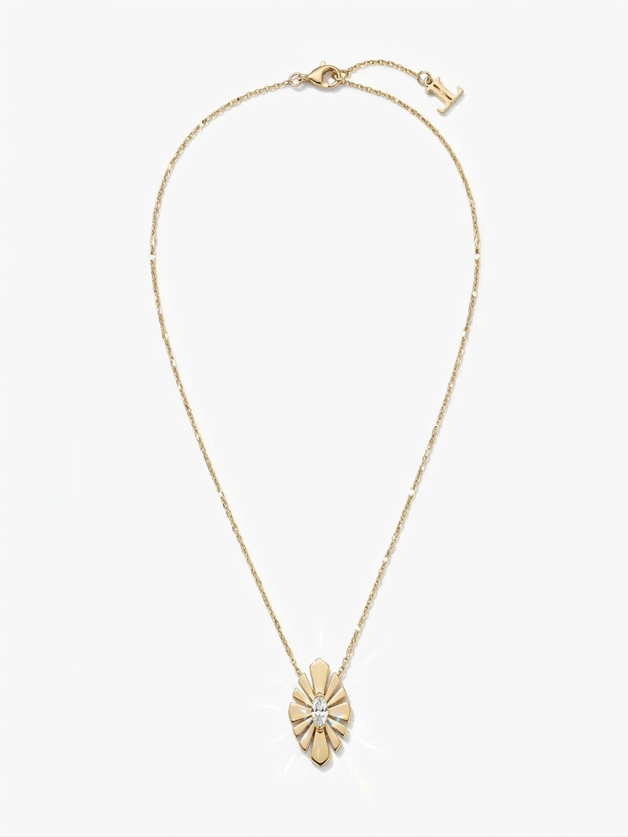 Pendentif Daisy Nude (moyen)