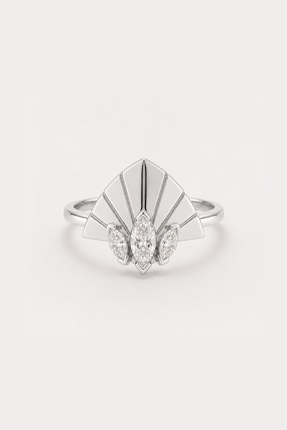Bague Plume d'or