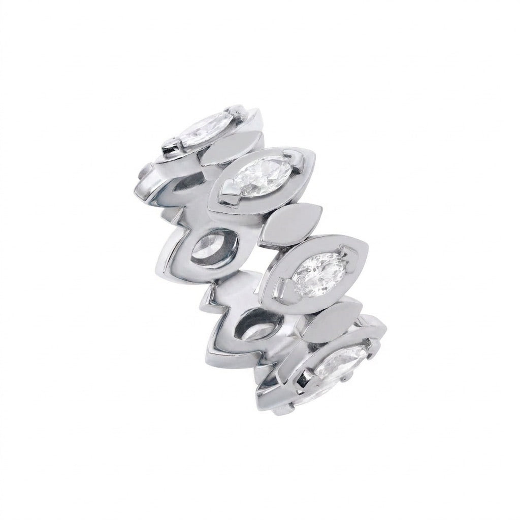 Bague Porte Joie 8 Marquises