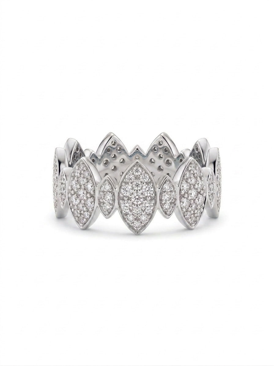 Bague Porte Joie Tout Pavage