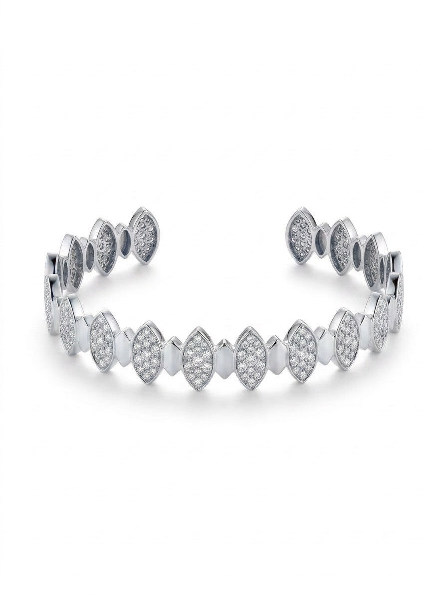 Bracelet Porte Joie Demi Pavage