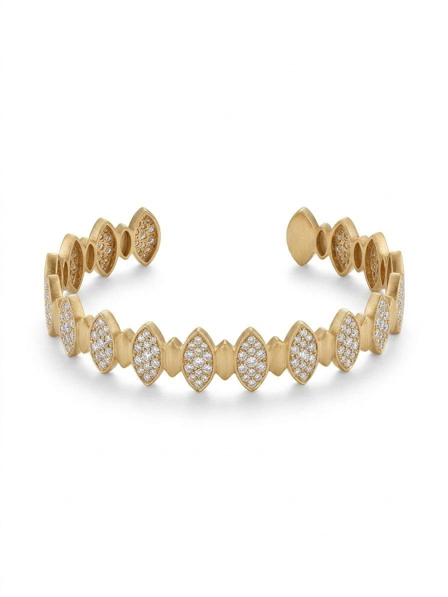 Bracelet Porte Joie Demi Pavage
