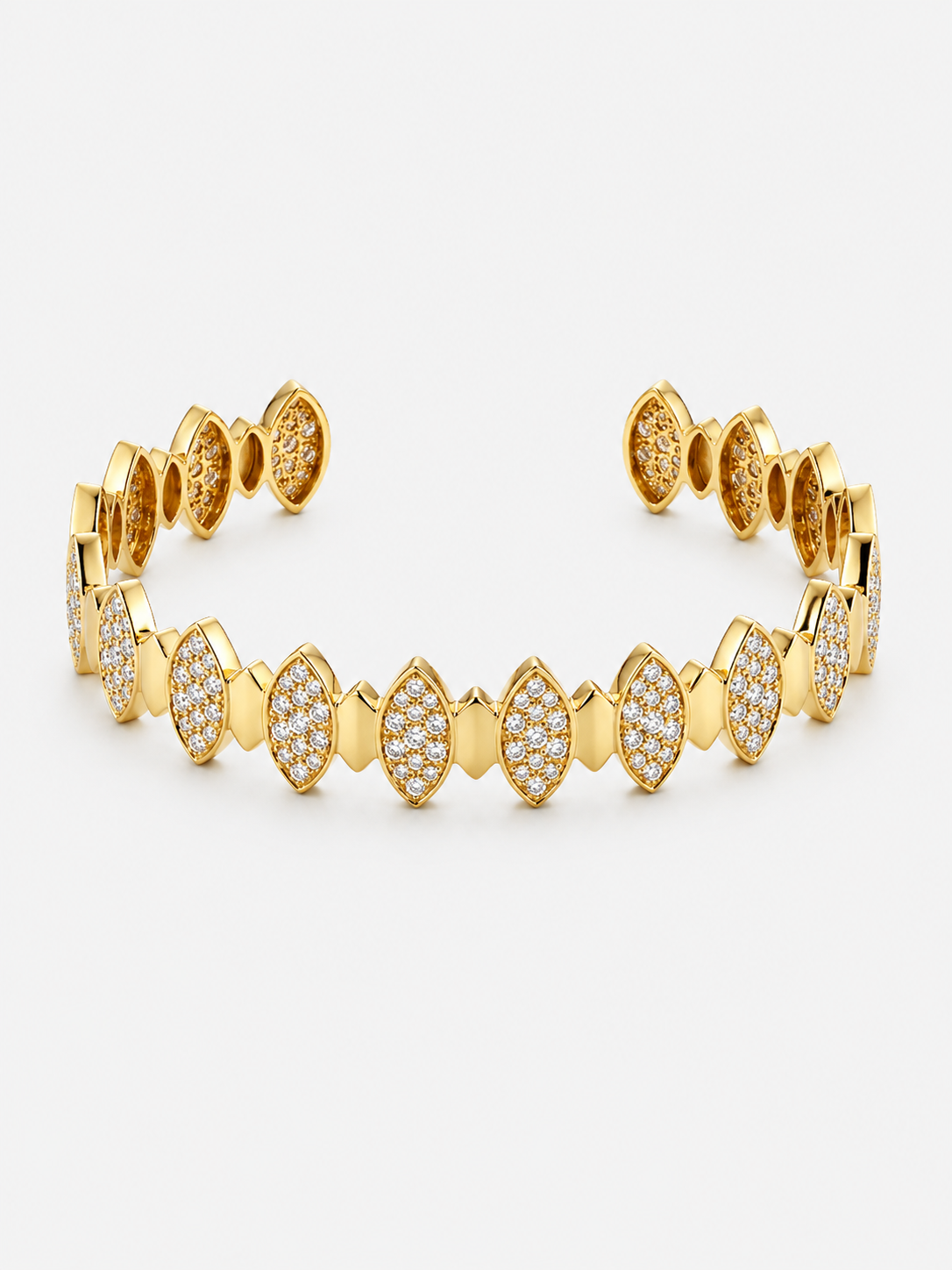 Bracelet Porte Joie Demi Pavage